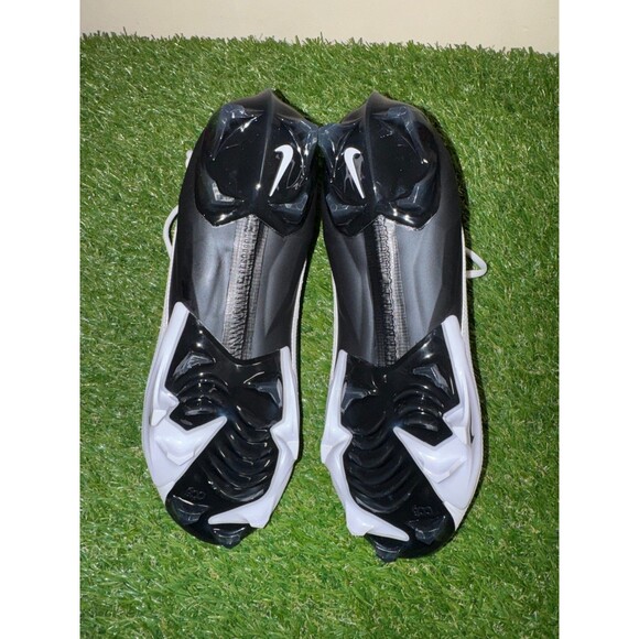 Nike Vapor Edge Elite 360 2 Football Cleats Black White FD5713-004 Mens 11.5 NEW